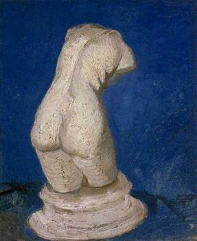Vincent Van Gogh : Plaster Statuette of a Female Torso III